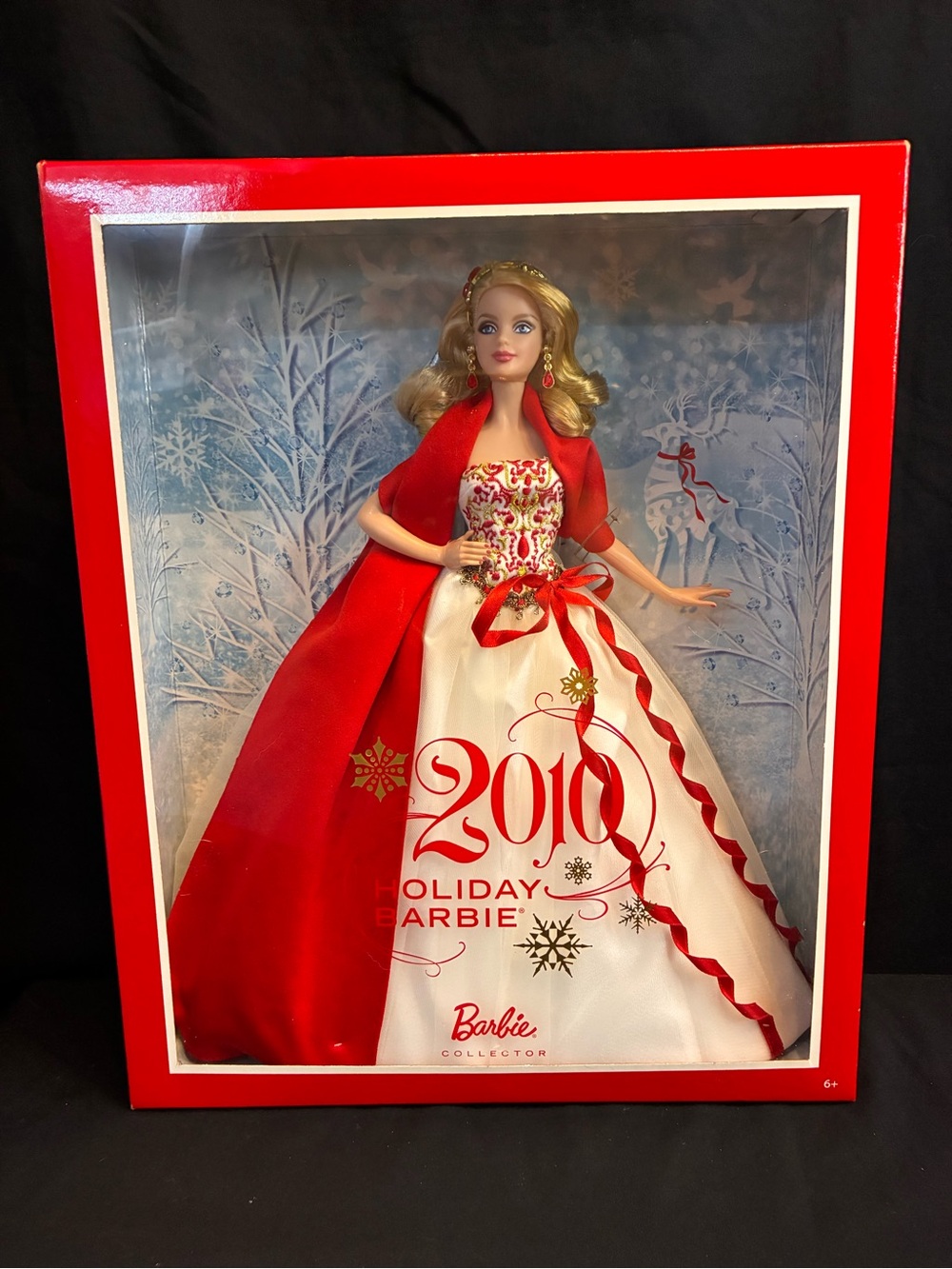 2010 Holiday Barbie | Blonde | Collector Doll | Christmas | NRFB